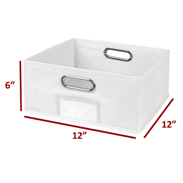 Rebrilliant HalfSize Foldable Fabric Storage Bin & Reviews Wayfair.ca